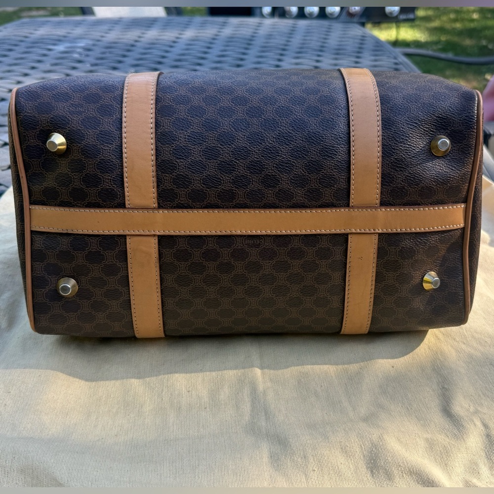 🤎 Celine Macadam Small Boston Duffle Bag - Picture 9 of 13